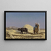 Egyptian Harvesters - Jean-Léon Gérôme — framed artwork on a wall