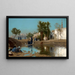 Women fetching water - Jean-Léon Gérôme — framed artwork on a wall