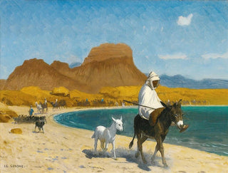 Gulf of Aqaba - Jean-Léon Gérôme — artwork view