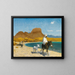 Gulf of Aqaba - Jean-Léon Gérôme — framed artwork on a wall