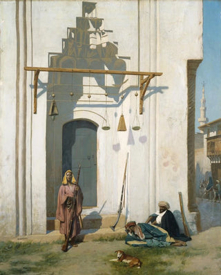 JeanLon Grme - Guards at the Door of a Tomb.webp