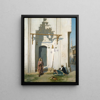 JeanLon Grme - Guards at the Door of a Tomb.webp