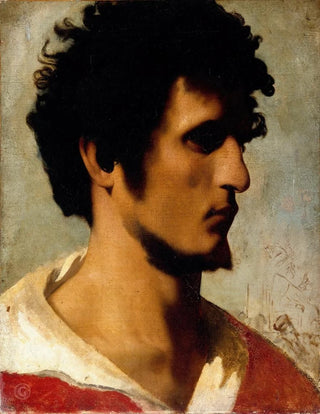 JeanLon Grme - Head of a Peasant from the Roman Countryside.webp