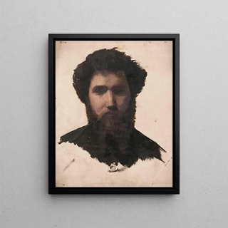 JeanLon Grme - Head of a peasant from the front.webp