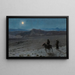 The Flight into Egypt - Jean-Léon Gérôme — framed artwork on a wall