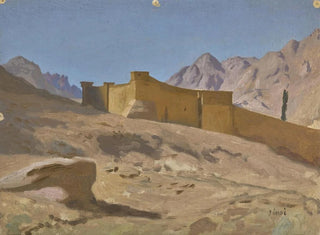 The Monastery of Saint Catherine - Jean-Léon Gérôme — artwork view