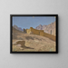 The Monastery of Saint Catherine - Jean-Léon Gérôme — framed artwork on a wall