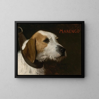 Marengo - Jean-Léon Gérôme — framed artwork on a wall