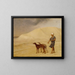 in the desert - Jean-Léon Gérôme — framed artwork on a wall