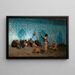 The snake charmer - Jean-Léon Gérôme — framed artwork on a wall