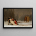 Exit from the masked ball - Jean-Léon Gérôme — framed artwork on a wall