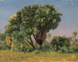 Study of Palms - Jean-Léon Gérôme — artwork view