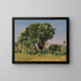 Study of Palms - Jean-Léon Gérôme — framed artwork on a wall