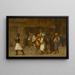 The Procession of the Ancients - Jean-Léon Gérôme — framed artwork on a wall