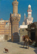A Hot Day in Cairo - Jean-Léon Gérôme — artwork view