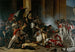 the Capture of the Louvre on July 29, 1830, Swiss Guards massacre - Jean-Louis Bézard — artwork view