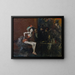 Café - Jean-Louis Forain — framed artwork on a wall