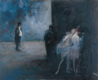 Symphony in Blue - Jean-Louis Forain — artwork view
