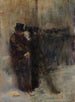 Confidence Behind the Scenes of the Opera - Jean-Louis Forain — artwork view