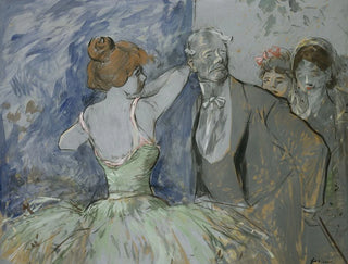 Behind the Scenes - Jean-Louis Forain — artwork view
