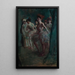 Danseuses dans les Coulisses - Jean-Louis Forain — framed artwork on a wall