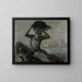 Departure of the gust - Jean-Louis Forain — framed artwork on a wall
