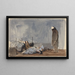 Elles étaient à lacets - Jean-Louis Forain — framed artwork on a wall