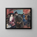 Folies Bergère - Jean-Louis Forain — framed artwork on a wall