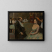 Behind the Scenes - Jean-Louis Forain — framed artwork on a wall