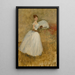Isa Tyde, the Beautiful Irishwoman - Jean-Louis Forain — framed artwork on a wall
