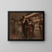 The opera scene - Jean-Louis Forain — framed artwork on a wall