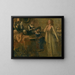 The Recital - Jean-Louis Forain — framed artwork on a wall