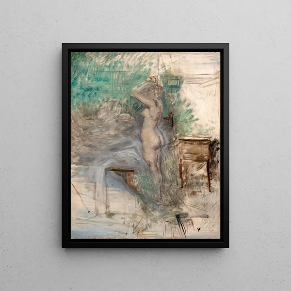 Pas - Jean-Louis Forain — framed artwork on a wall