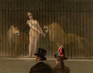The lion tamer - Jean-Louis Forain — artwork view