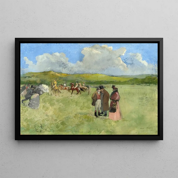L'Hippodrome - Jean-Louis Forain — framed artwork on a wall
