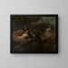 Les danseurs - Jean-Louis Forain — framed artwork on a wall