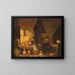 Cuisine des agriculteurs - Jean-Louis van Kuyck — framed artwork on a wall