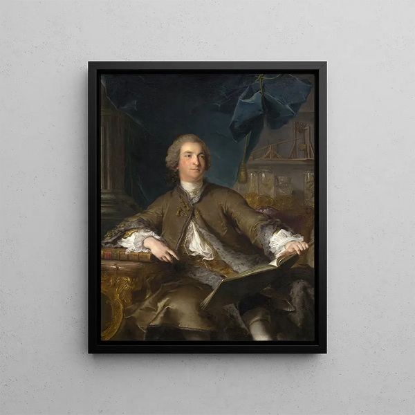 Joseph Bonnier de la Mosson - Jean-Marc Nattier — framed artwork on a wall