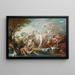 The Judgment of Paris - Jean-Marc Nattier — framed artwork on a wall
