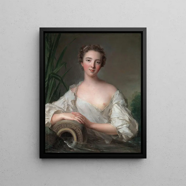 La Source - Jean-Marc Nattier — framed artwork on a wall