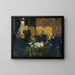 The Security Committee of the City of Paris and the Seine Department during the 1914-1918 war - Jean-Paul Laurens — framed artwork on a wall