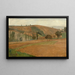 Landscape Painting of Lauragais - Jean-Paul Laurens — framed artwork on a wall