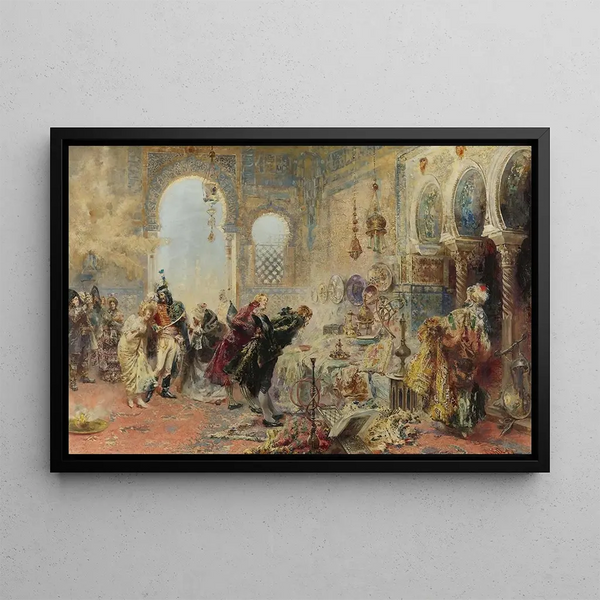 Exotic Treasures - Jean-Paul Sinibaldi — framed artwork on a wall