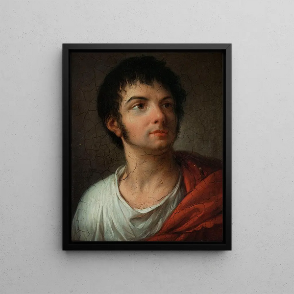 Augustin Chron 1760-1811 as Fabius - Jean-Simon Berthélemy — framed artwork on a wall
