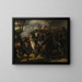 The Death of General Colbert - Jean-Victor Schnetz — framed artwork on a wall