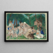 Farandole Painting - Jean Adler — framed artwork on a wall