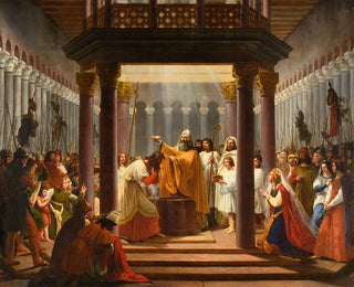 Baptism of Clovis - Jean Alaux — artwork view