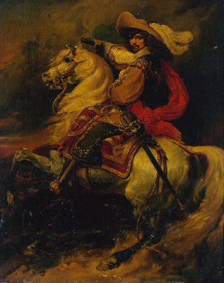 Jean Alaux - Portrait questre de Josias Comte de Rantzau 16091650 marchal de France.webp
