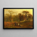 Coupe dans un Bois - Jean Amédée Baudit — framed artwork on a wall
