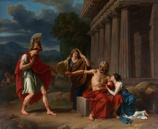 Œdipe à Colone - Jean Antoine Théodore Giroust — artwork view
